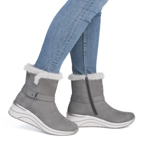Botine dama Remonte D0T82-42, gri - imagine 10