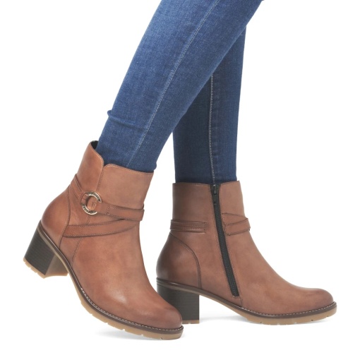 Botine dama Remonte D2A73-24, maro - imagine 10