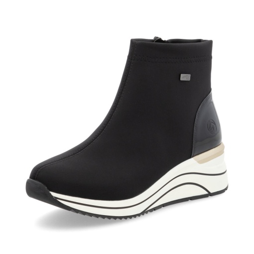 Botine impermeabile negre Remonte D0T73-03 - Img 2