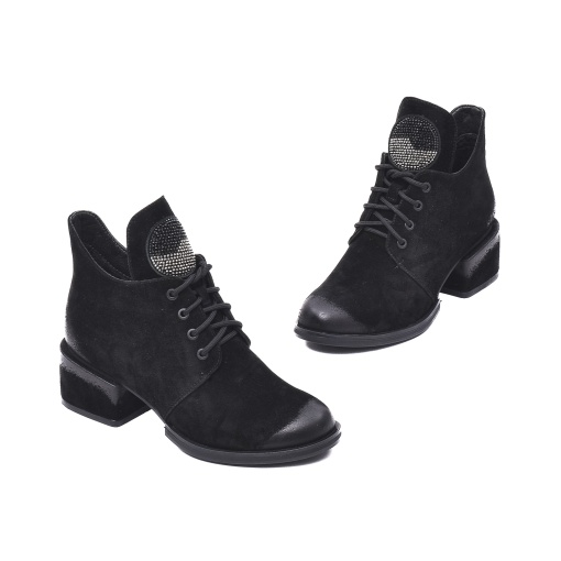 Botine retro, piele naturala, JYJY50011A 01-I - Img 2