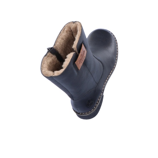 Cizme dama, piele naturala, 73350-00, negru - Img 10