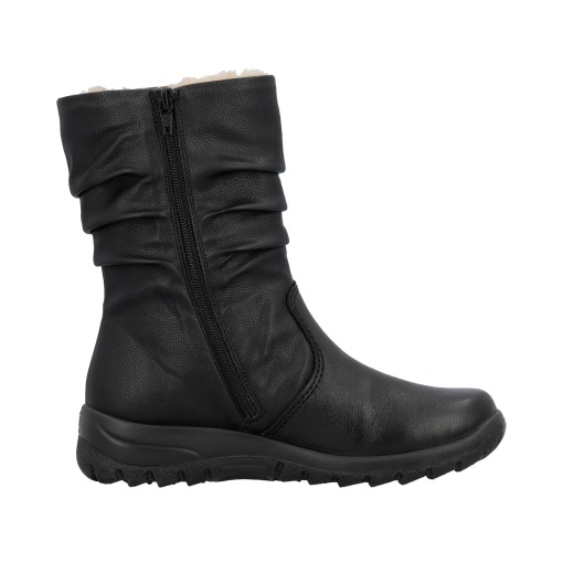 Cizme Dama Rieker Z7171-02 Negre | Piele eco &amp; Interior imblanit | Confort Antistress - Img 4