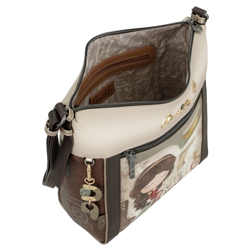 Geantă de Umăr Dama Anekke 42703-007 Multicoloră - Img 4