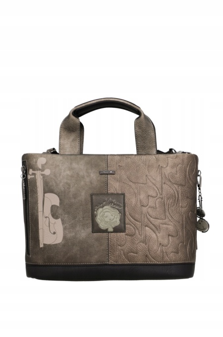 Geanta eleganta ORCHESTRA MELODY din piele ecologica, Anekke 43811-222 Multicolor - Img 3