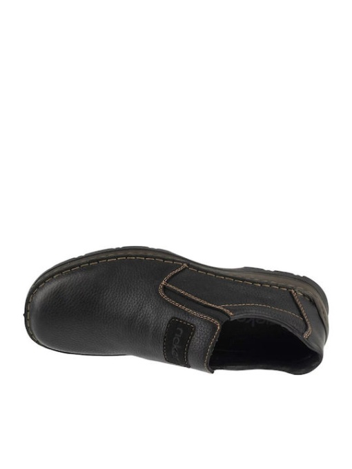 Ghete barbati din material sintetic, Rieker 05370-00, negru - Img 4