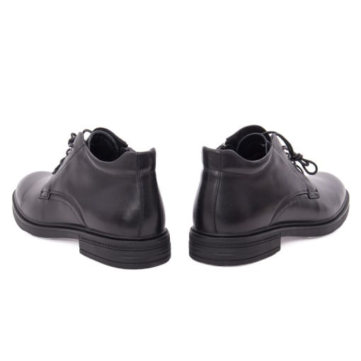 Ghete barbati din piele naturala, Otter 1E670017A 01-N, negru - Img 5