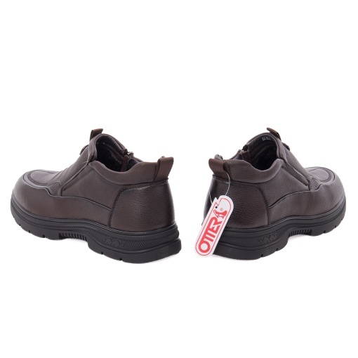 Ghete barbati din piele naturala, Otter 2D6102 02-N, maro - Img 5