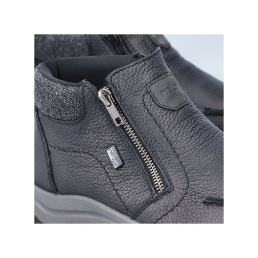Ghete barbati, piele naturala, 03660-00, negru - Img 11
