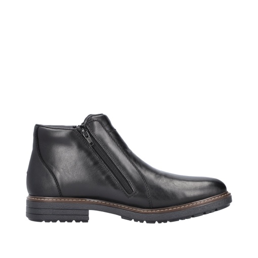 Ghete barbati, piele naturala, 33160-00, negru - Img 2