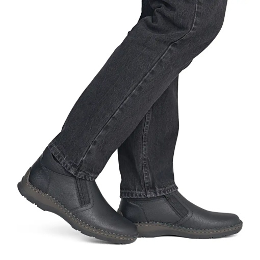 Ghete barbati Rieker 05376-00, negru - imagine 10