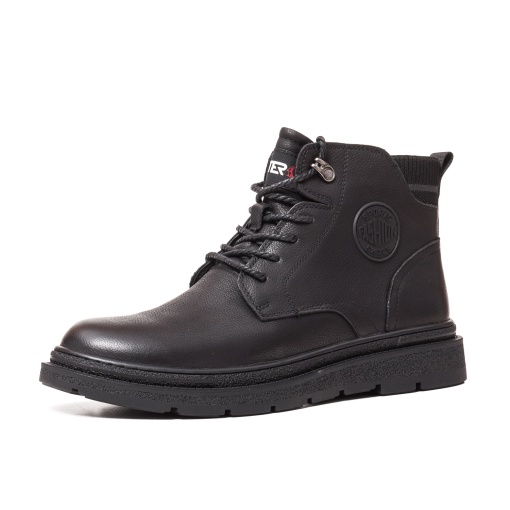 Ghete Otter cu siret comode din piele E6E630001A 01-N