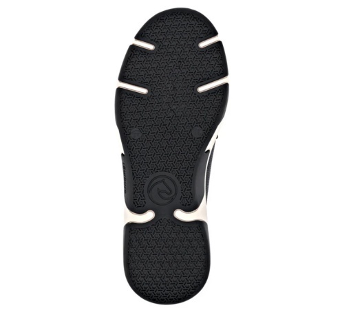 Ghete sport damă Remonte D1S71-00 din piele naturală, negre, cu fermoar - Img 2