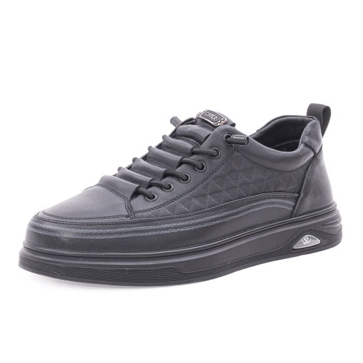 Pantofi barbati casual din piele naturala, Otter 2T6106 01-N, negru - Img 2