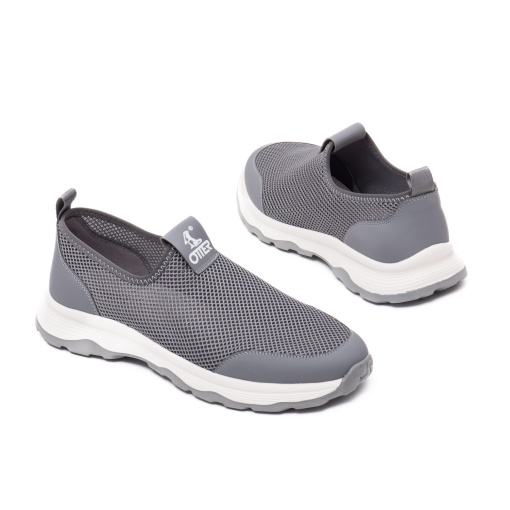 Pantofi barbati casual, textil, V2V260003B-14, gri - Img 3