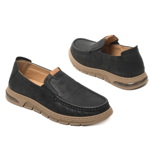 Pantofi barbati din piele naturala, Battisto Lascari, 2025-L1, negru - Img 3