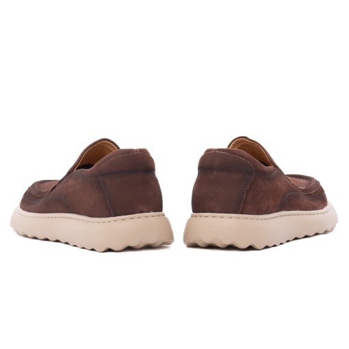 Pantofi barbati din piele naturala, Battisto Lascari SM-1, maro coffee - Img 6