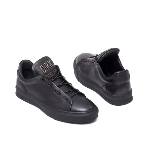 Pantofi casual adolescenti, piele naturala, 90985S, negru - Img 6