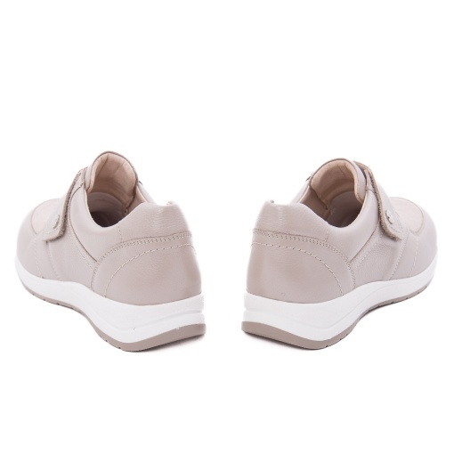 Pantofi dama casual din piele naturala, Caprice, 9-24710-46 345 TAUPE COMB, taupe - Img 5