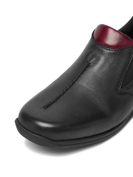 Pantofi dama casual din piele naturala, Rieker, 47253-00 - Img 6