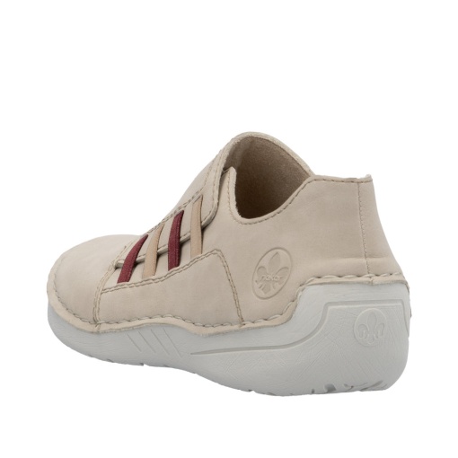 Pantofi dama casual, piele naturala, 52560-62, bej - Img 6