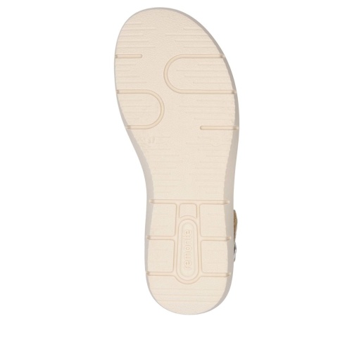 Pantofi dama casual, Remonte D2K56-60 din piele naturala, crem - Img 8
