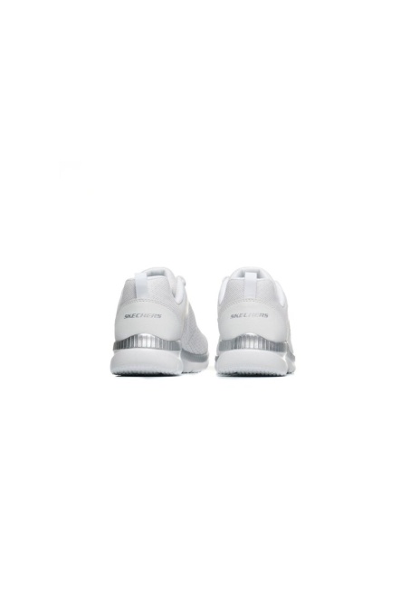 Pantofi dama sport din material textil, Skechers BOUNTIFUL - QUICK PA 12607 WSL WHITE/SI, alb - Img 9