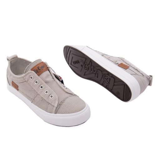 Pantofi dama sport din piele ecologica, Lee Cooper LCW-26-02-4053L, gri - Img 3