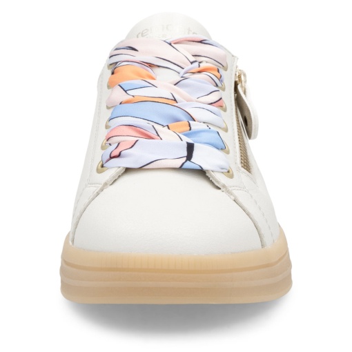 Pantofi dama sport, piele naturala, D2C03-80, multicolor - Img 7