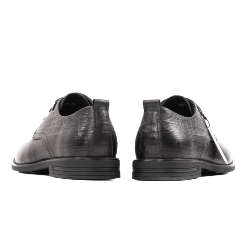 Pantofi Otter eleganti, piele naturala, E6L99399 01-N, negru - Img 7