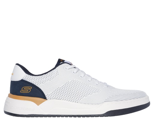 Pantofi sport barbati, Skechers, CORLISS - DORSET 210793 WHT - Img 4
