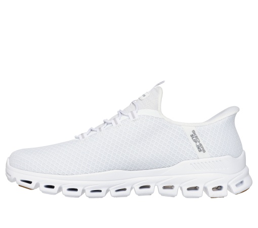 Pantofi sport barbati, Skechers, Glide-Step - Noxus 233010 WHT - Img 2