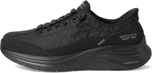 Pantofi sport bărbați Skechers Slip-ins Cozy Fit 232619 BBK - Img 6