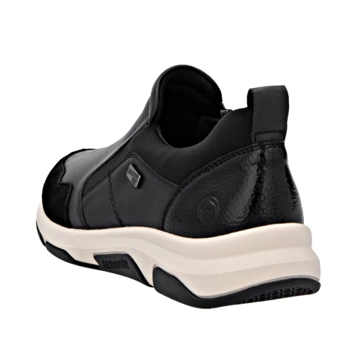 Pantofi sport dama din piele naturala, Remonte D1S07-00, negru - Img 10