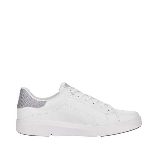Pantofi Sport Damă Rieker 41902-80 Albi - Piele Naturală - MemoSoft - Img 2