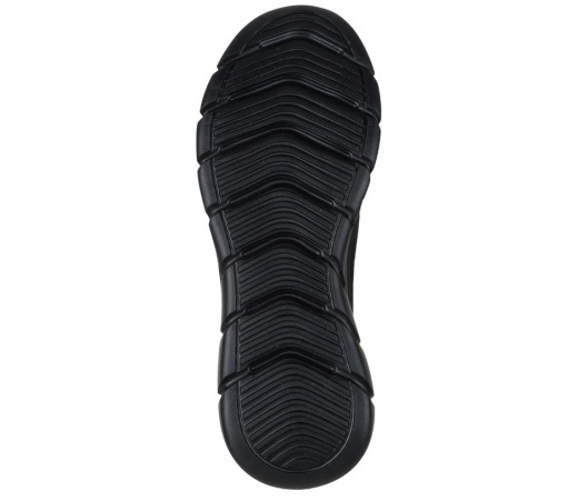 Pantofi sport impermeabili damă Skechers BOBS B Flex - Flex Proof 117351-BBK, negri, cu Memory Foam - Img 3