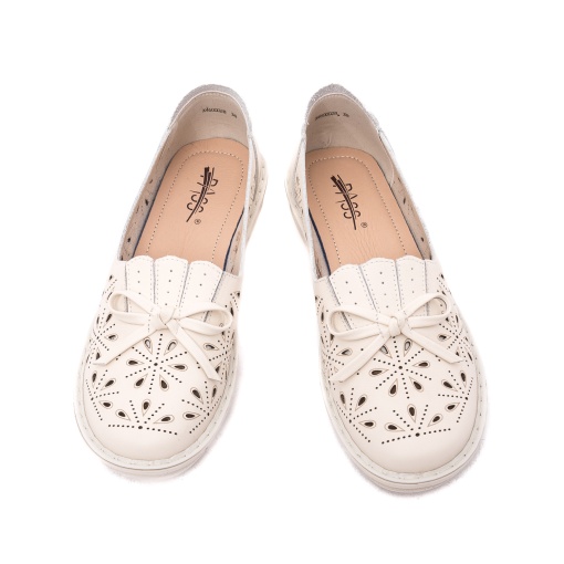 Pantofi vara dama, PASS Collection, X4X460002B 52-N, crem - Img 4