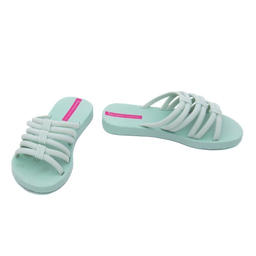 Papuci copii din cauciuc, Ipanema, 9B27233-BH031 B1-K, verde deschis - Img 4