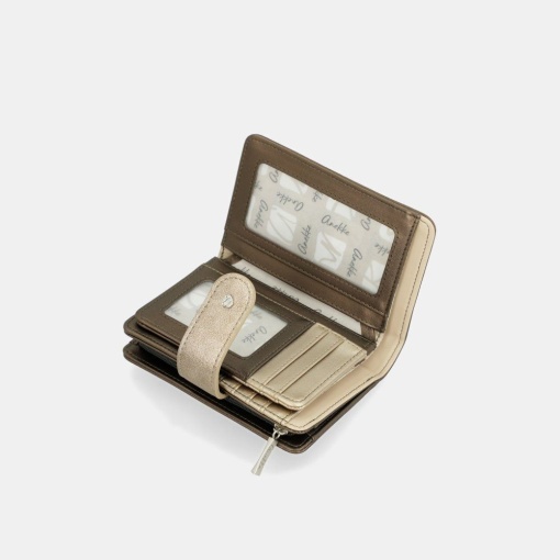 Portofel Damă Mediu cu Capsă și Fermoar Anekke Symmetra 42639-902 - Img 4