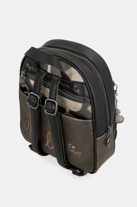 Rucsac damă MELODY din material textil, Anekke 43815-197 Multicolor - Img 3