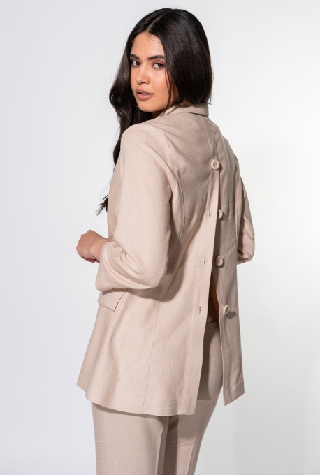 Sacou Parma bej – eleganță lejeră și rafinament urban - Img 6