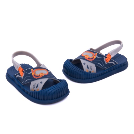 Sandale copii din cauciuc, Ipanema, 9B83661-BD297 G4-K, bleumarin - Img 2