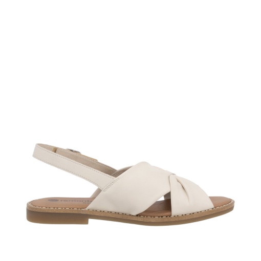 Sandale dama casual, Remonte D3674-60 din piele naturala, crem - Img 6