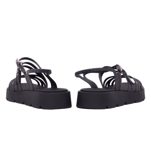 Sandale dama din cauciuc, Zaxy, 9B19027-BD940 ZAXY SPARKLE SAND AD 01-K, negru - Img 6