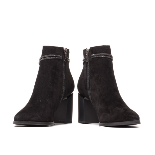 Botine cu toc gros, K3K330017 01-L - Img 4