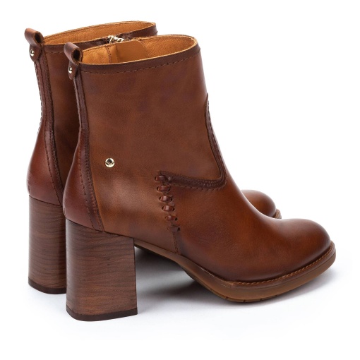 Botine dama din piele naturala, Pikolinos, PALENCIA W9U W9U-8945C1, maro camel - Img 4