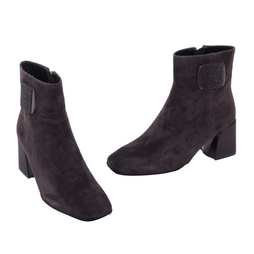 Botine dama Epica 1K390043B 02-I, maro - imagine 2