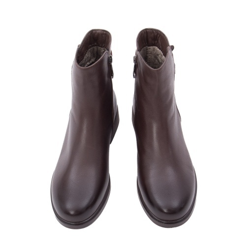 Botine dama KARISMA 1J890007B 02-N, maro - imagine 5