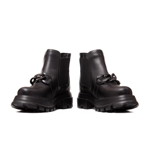 Botine dama piele, 028, negru - Img 4