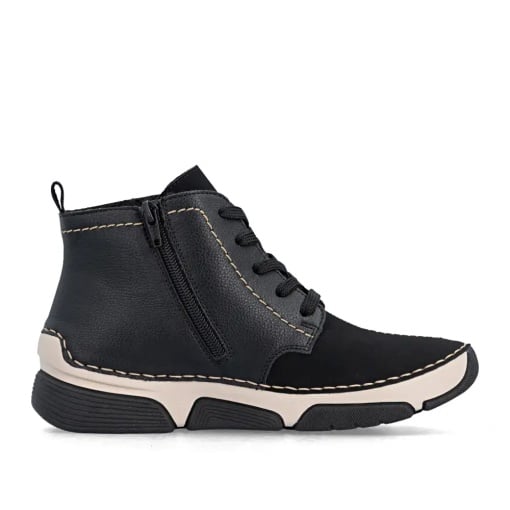 Ghete dama Rieker 45908-00, negru - imagine 3