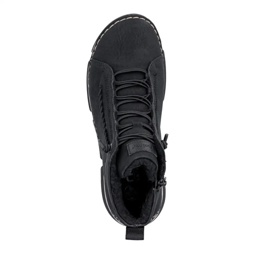 Ghete dama Rieker 45912-00, negru - imagine 7